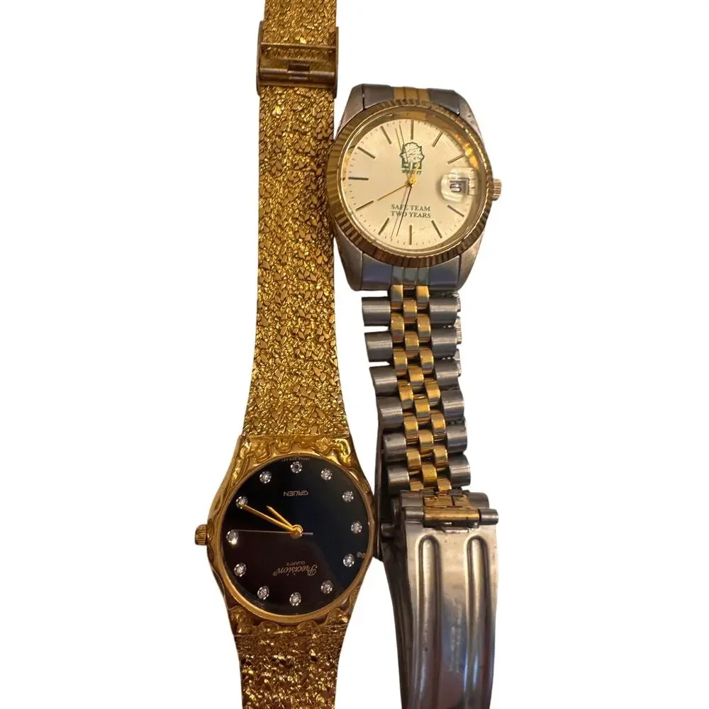Lot of 6 Vintage Watches Assorted Brands For Parts or New Batteries